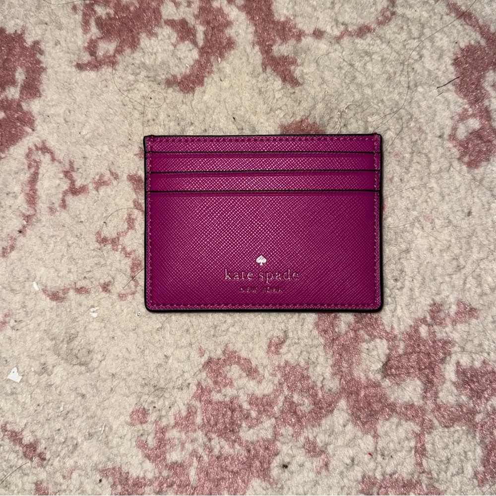 Kate Spade Fuchsia Card Holder